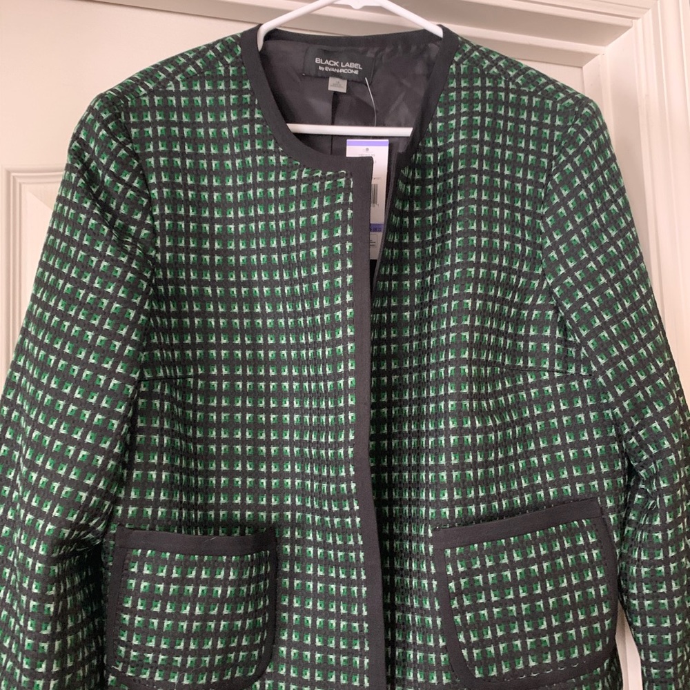 Size 18 Suit Jacket Black Label Evan Picone